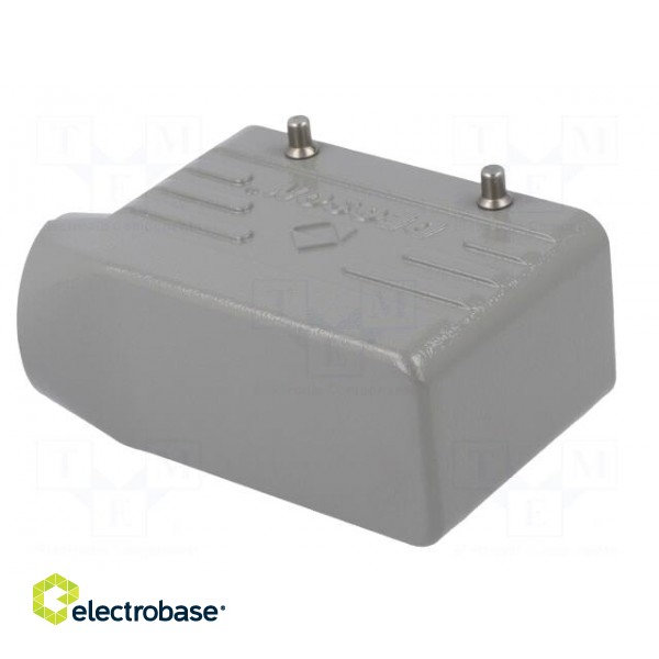 Enclosure: for HDC connectors | size D16B | for cable | angled | M25 image 6