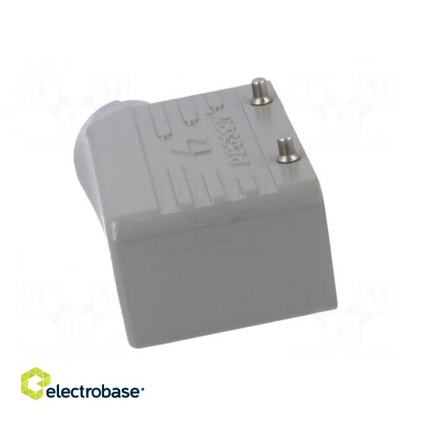 Enclosure: for HDC connectors | size D16B | for cable | angled | M25 image 7