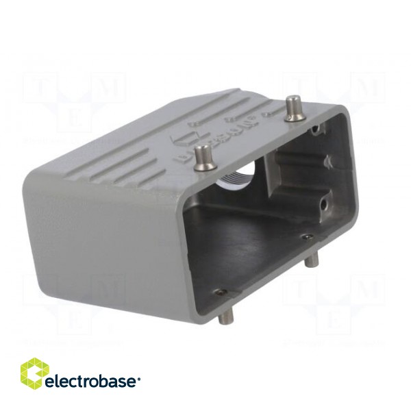 Enclosure: for HDC connectors | size D16B | for cable | angled | M25 image 8