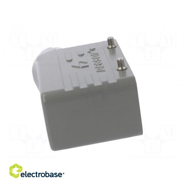 Enclosure: for HDC connectors | size D16B | for cable | angled | M32 image 7