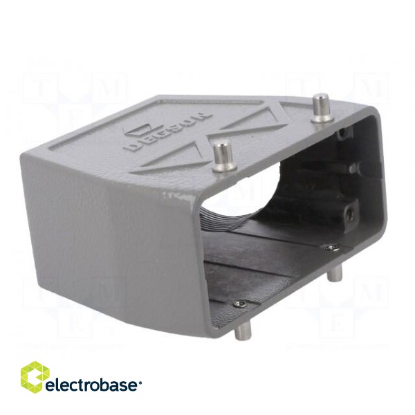 Enclosure: for HDC connectors | size D16B | for cable | angled | M40 image 8