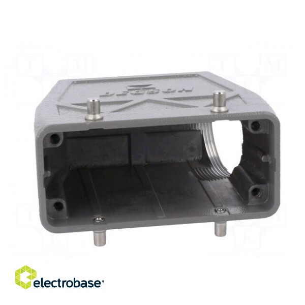 Enclosure: for HDC connectors | size D16B | for cable | angled | M40 paveikslėlis 9