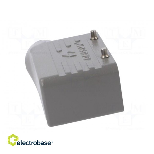 Enclosure: for HDC connectors | size D16B | for cable | angled | PG21 image 7