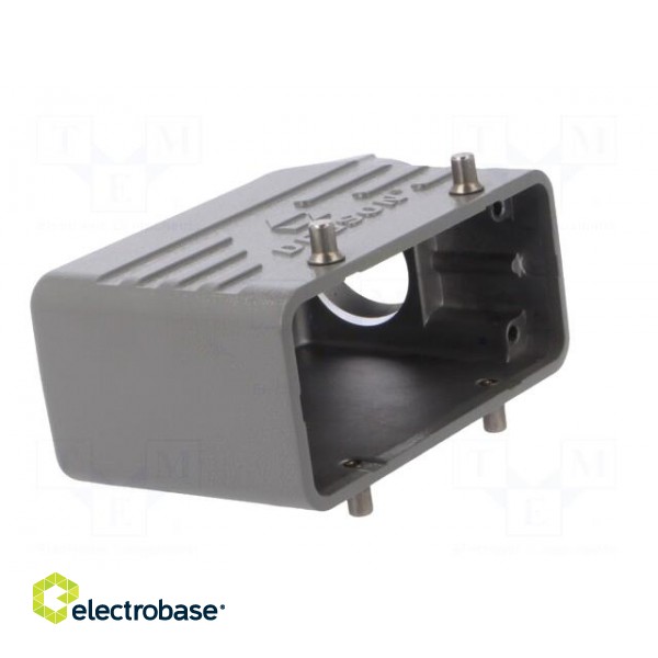 Enclosure: for HDC connectors | size D16B | for cable | angled | PG21 image 8