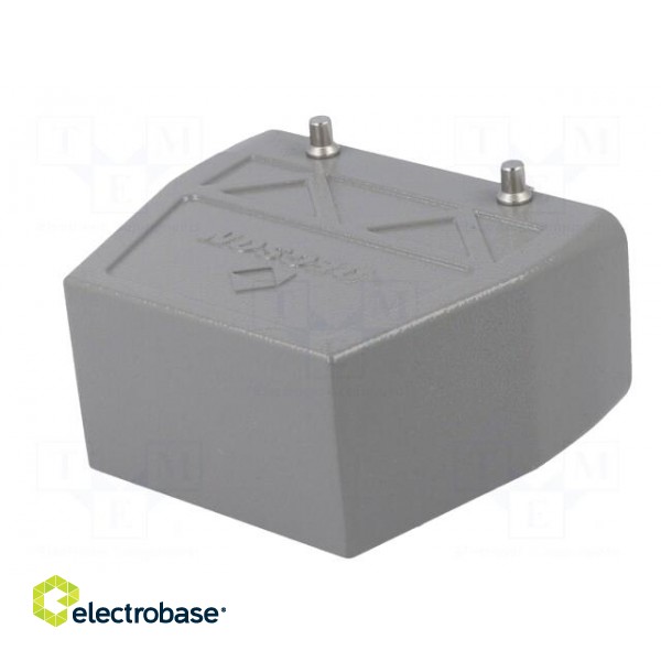 Enclosure: for HDC connectors | size D16B | for cable | angled | PG21 image 6
