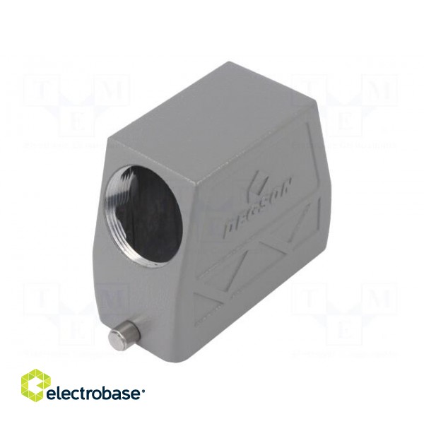 Enclosure: for HDC connectors | size D16B | for cable | for latch image 1