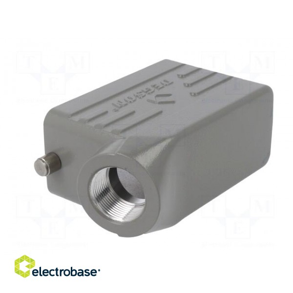 Enclosure: for HDC connectors | size D16B | for cable | for latch image 4