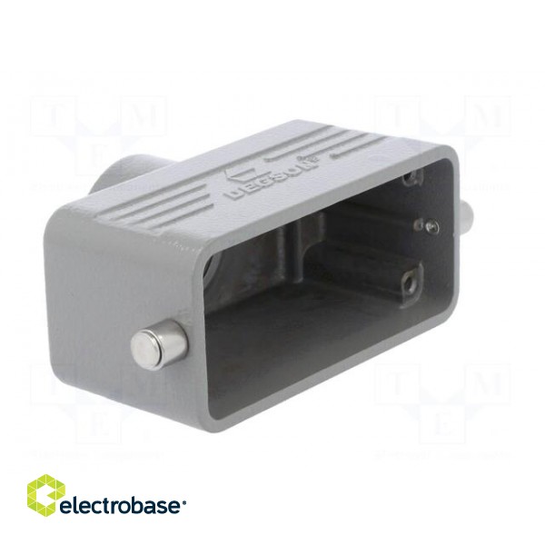 Enclosure: for HDC connectors | size D16B | for cable | for latch image 4