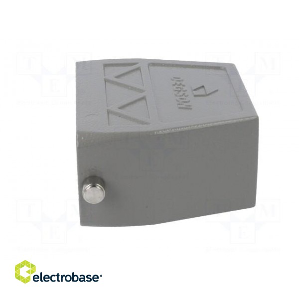 Enclosure: for HDC connectors | size D16B | for cable | for latch image 3