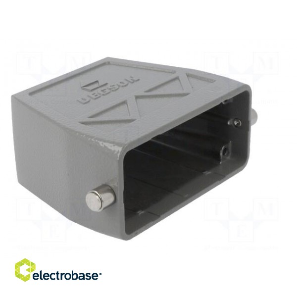 Enclosure: for HDC connectors | size D16B | for cable | for latch фото 8