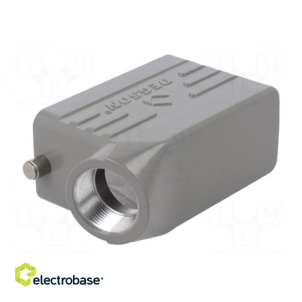 Enclosure: for HDC connectors | size D16B | for cable | for latch image 4