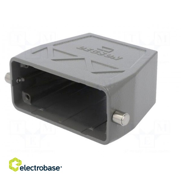 Enclosure: for HDC connectors | size D16B | for cable | for latch image 2