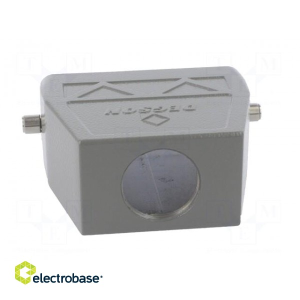 Enclosure: for HDC connectors | size D16B | for cable | for latch image 5