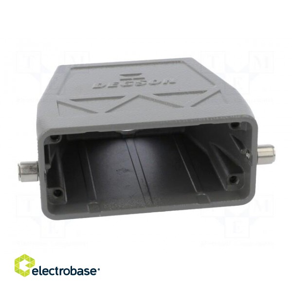 Enclosure: for HDC connectors | size D16B | for cable | for latch image 9
