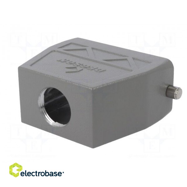 Enclosure: for HDC connectors | size D16B | for cable | for latch image 6