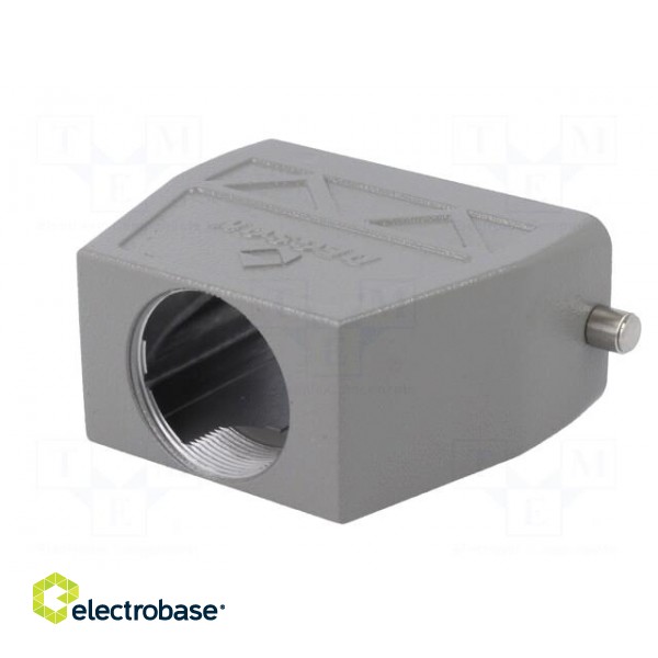 Enclosure: for HDC connectors | size D16B | for cable | for latch image 6