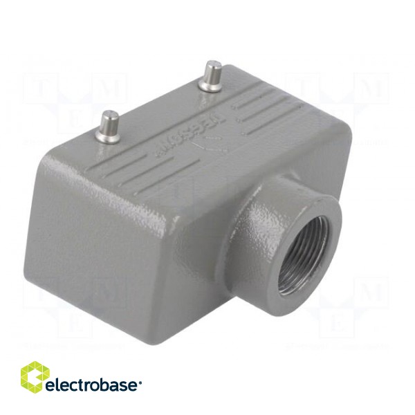 Enclosure: for HDC connectors | size D16B | for cable | straight image 4
