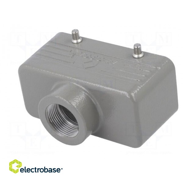 Enclosure: for HDC connectors | size D16B | for cable | straight image 6