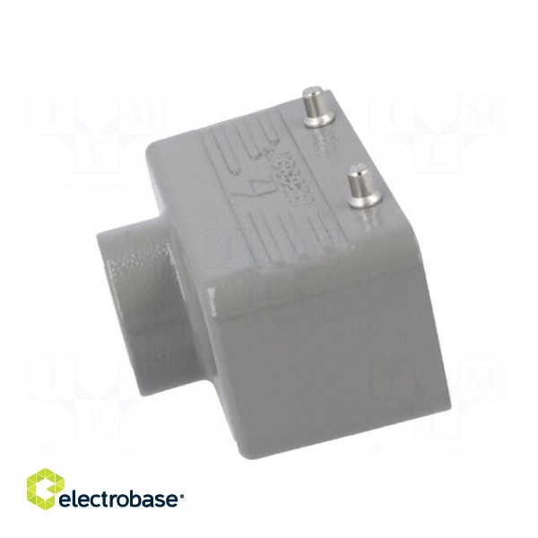 Enclosure: for HDC connectors | size D16B | for cable | straight image 7
