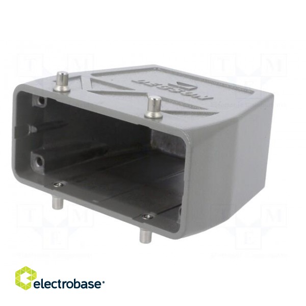 Enclosure: for HDC connectors | size D16B | for cable | straight image 2