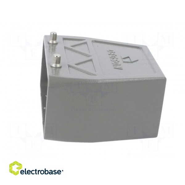 Enclosure: for HDC connectors | size D16B | for cable | straight image 3