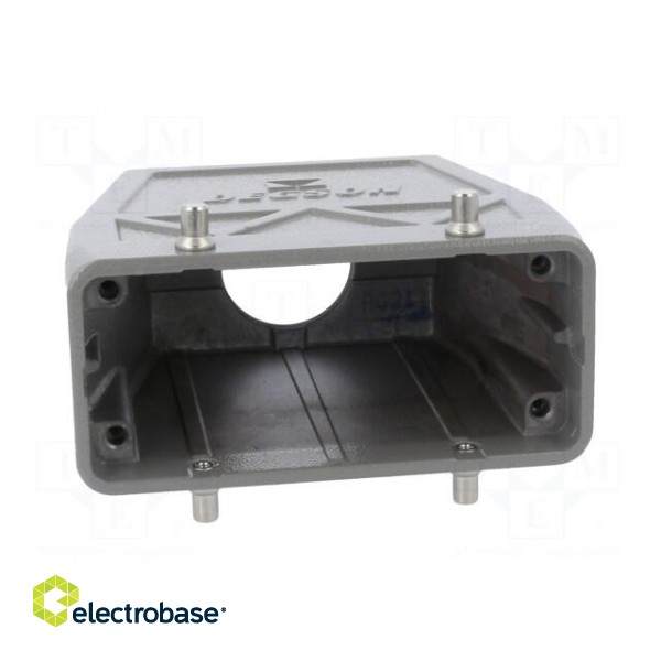 Enclosure: for HDC connectors | size D16B | for cable | straight image 9