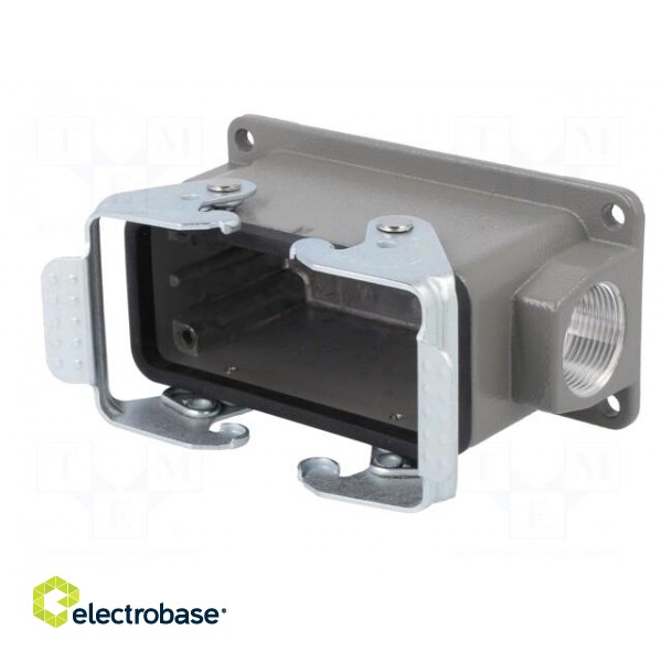 Enclosure: for HDC connectors | size D16B | with double latch image 2