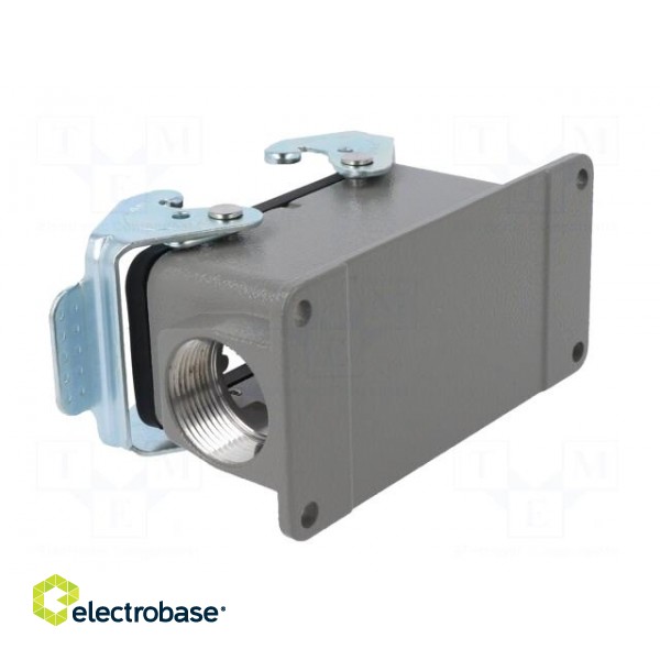 Enclosure: for HDC connectors | size D16B | with double latch фото 4