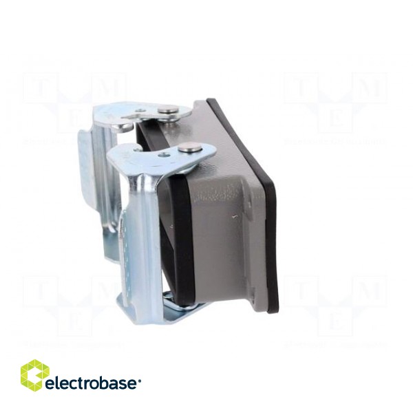 Enclosure: for HDC connectors | size D16B | with double latch image 3