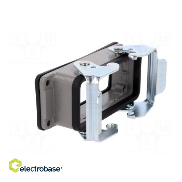 Enclosure: for HDC connectors | size D16B | with double latch image 8