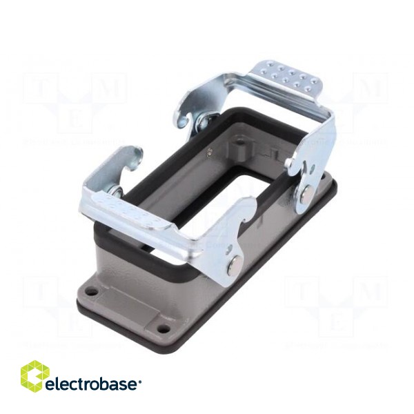 Enclosure: for HDC connectors | size D16B | with double latch image 1
