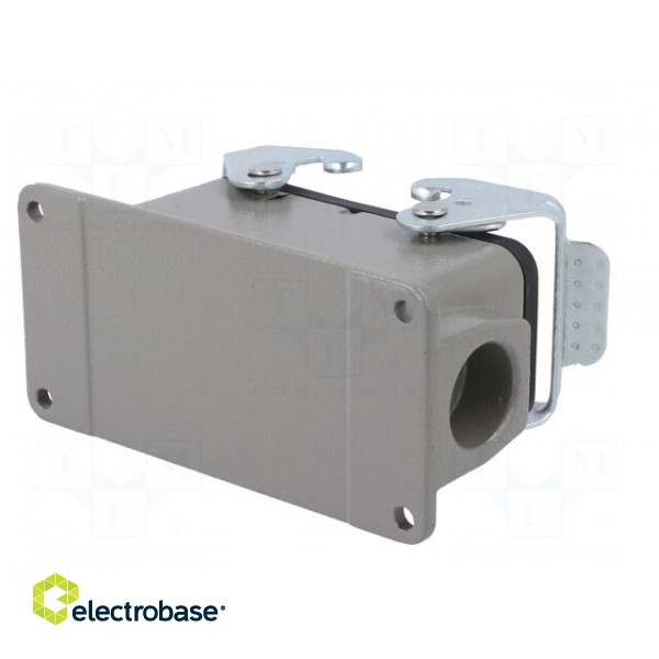 Enclosure: for HDC connectors | size D16B | with double latch image 6