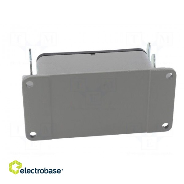 Enclosure: for HDC connectors | size D16B | with latch | angled image 5