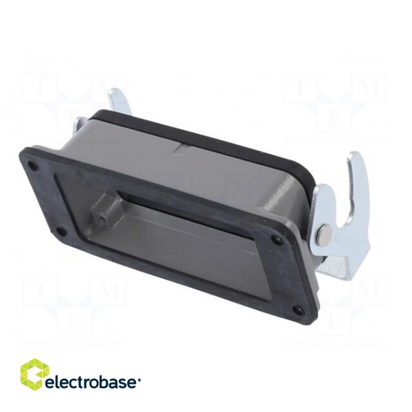 Enclosure: for HDC connectors | size D16B | with latch | straight image 6