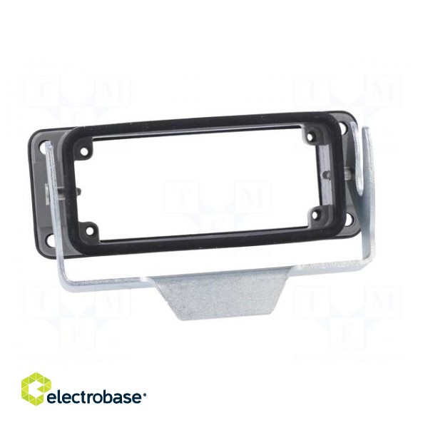Enclosure: for HDC connectors | size D16B | with latch | straight image 9