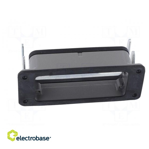 Enclosure: for HDC connectors | size D16B | with latch | straight image 5