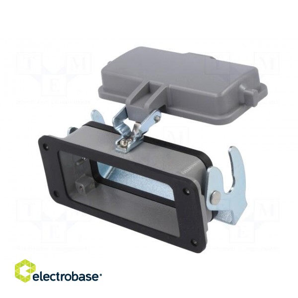 Enclosure: for HDC connectors | size D16B | with latch | with cover image 6