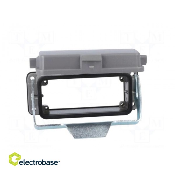 Enclosure: for HDC connectors | size D16B | with latch | with cover image 9