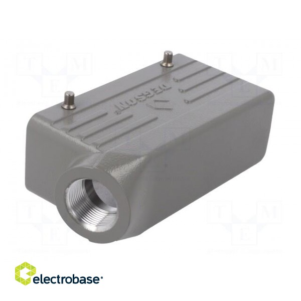 Enclosure: for HDC connectors | size D24B | for cable | angled | M25 image 4