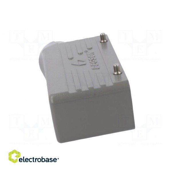 Enclosure: for HDC connectors | size D24B | for cable | angled | M25 image 7