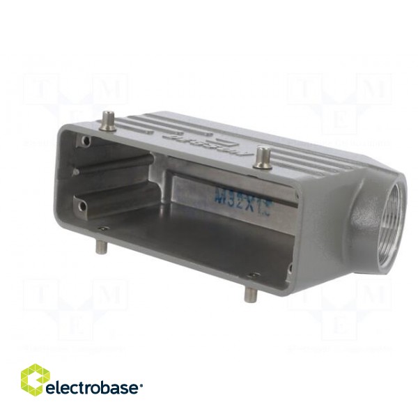 Enclosure: for HDC connectors | size D24B | for cable | angled | M32 image 2