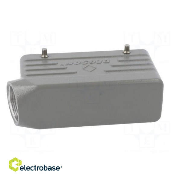 Enclosure: for HDC connectors | size D24B | for cable | angled | M32 image 5