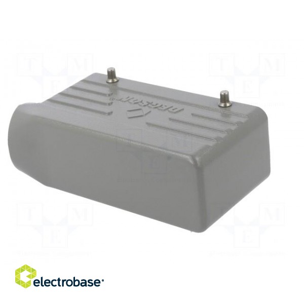 Enclosure: for HDC connectors | size D24B | for cable | angled | M32 image 6