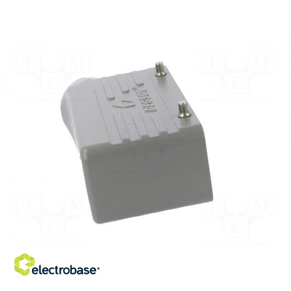 Enclosure: for HDC connectors | size D24B | for cable | angled | M32 image 7