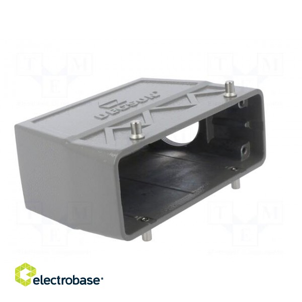Enclosure: for HDC connectors | size D24B | for cable | angled | M32 image 8