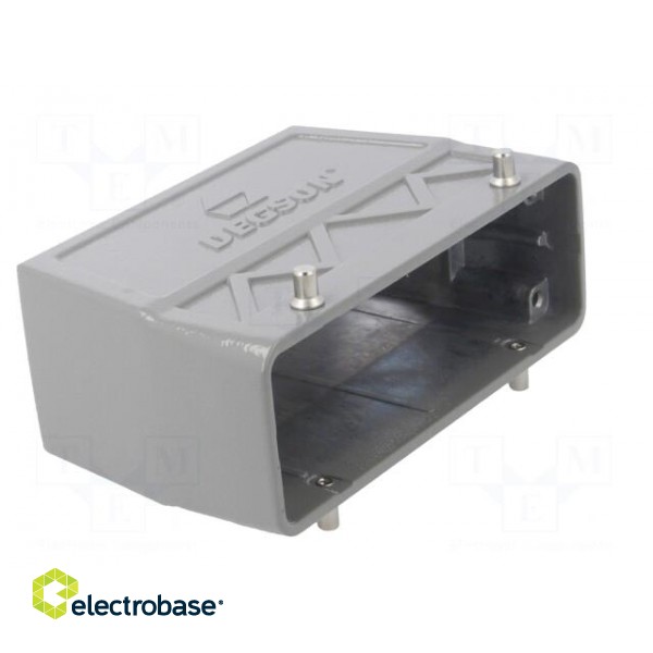 Enclosure: for HDC connectors | size D24B | for cable | angled | PG21 image 8