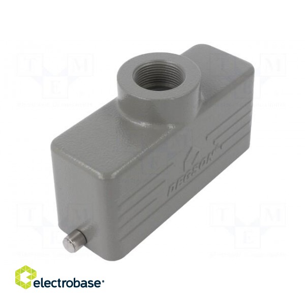 Enclosure: for HDC connectors | size D24B | for cable | for latch image 1