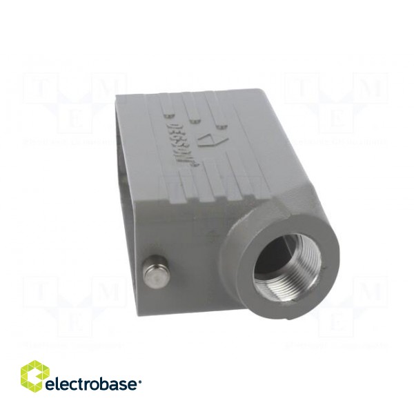 Enclosure: for HDC connectors | size D24B | for cable | for latch image 3