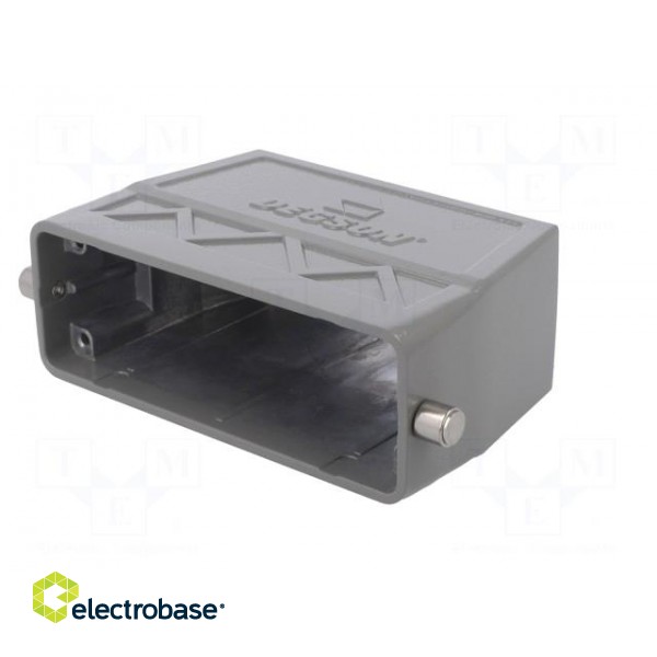 Enclosure: for HDC connectors | size D24B | for cable | for latch image 3