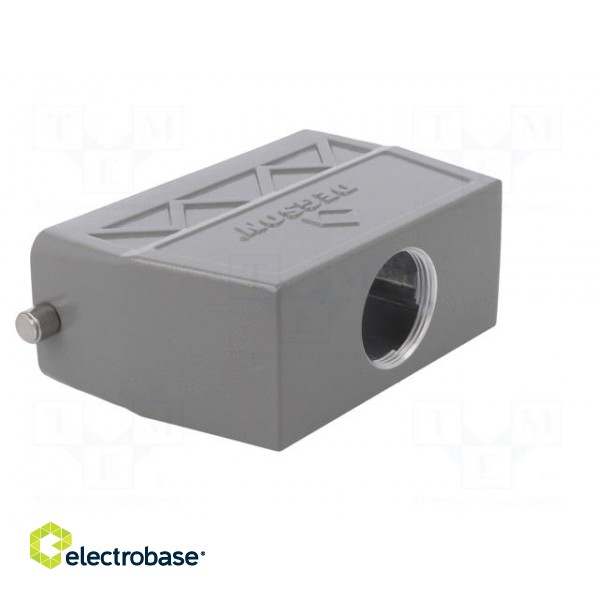 Enclosure: for HDC connectors | size D24B | for cable | for latch image 5